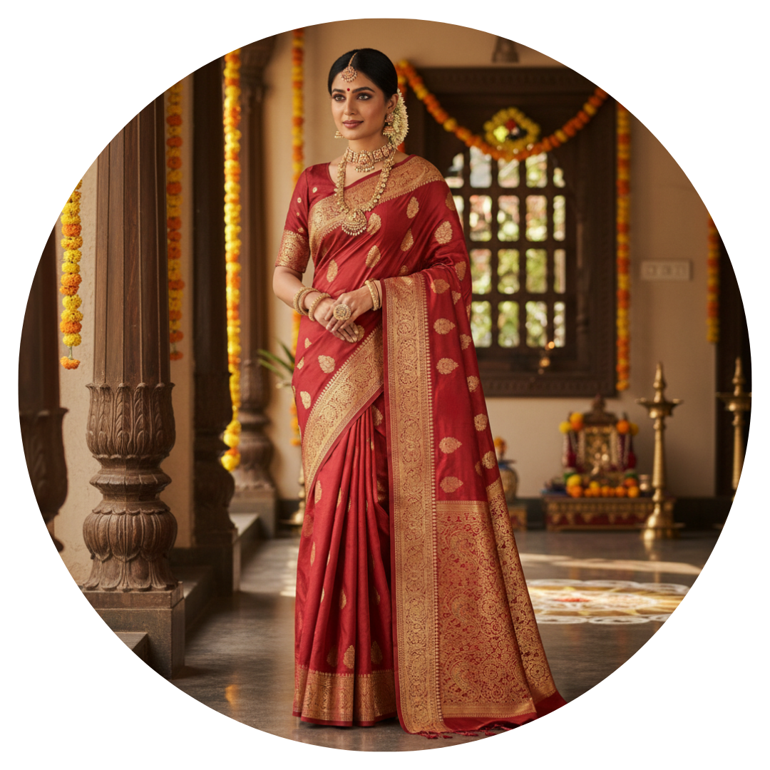 Traditional saree